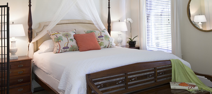 Suite Bedroom at Simonton Court Old Town Key West