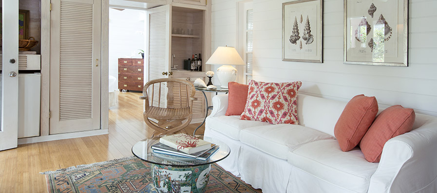 Living Room at Simonton Court Historic Inn Key West