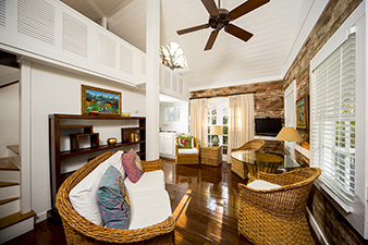 Living Room in Ginger Cottage, Simonton Court