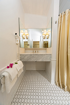 Bathroom in Iris Room, Simonton Court Key West