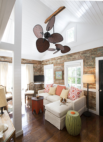 Living Room in Ginger Cottage at Simonton Court