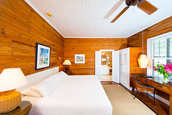 Bedroom of Marigold at Simonton Court Key West