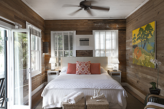 Bedroom of Oleander, Simonton Court Key West Florida