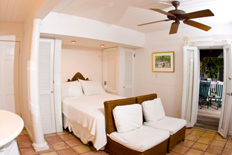 Coco Palm Room at Simonton Court Key West Florida